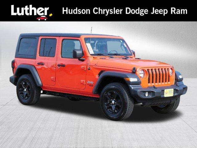 used 2020 Jeep Wrangler Unlimited car, priced at $27,381