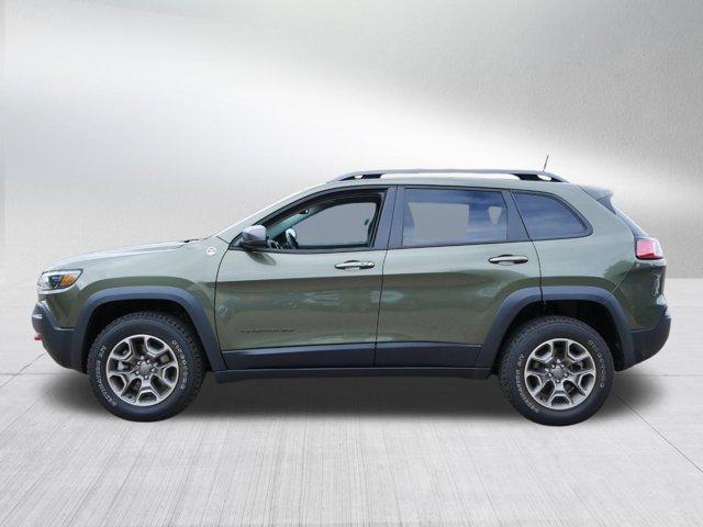 used 2021 Jeep Cherokee car, priced at $25,485