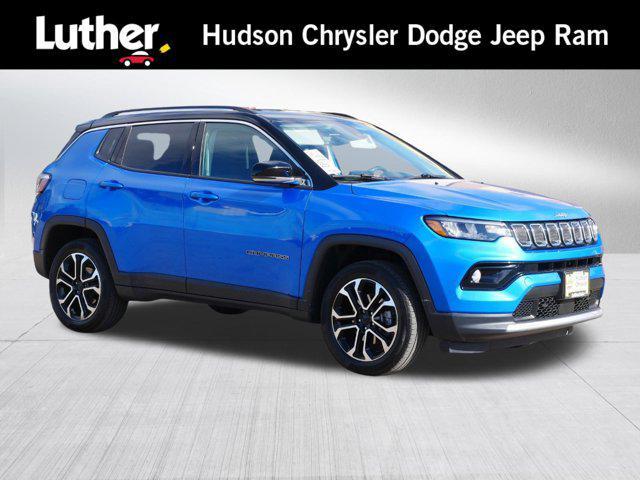 used 2022 Jeep Compass car, priced at $23,355