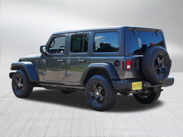 used 2022 Jeep Wrangler Unlimited car, priced at $30,771