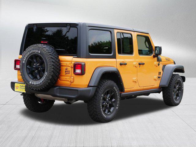 used 2021 Jeep Wrangler car, priced at $32,989