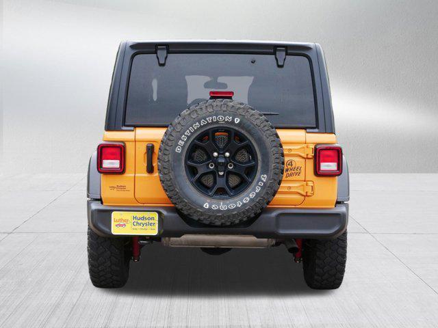 used 2021 Jeep Wrangler car, priced at $32,989