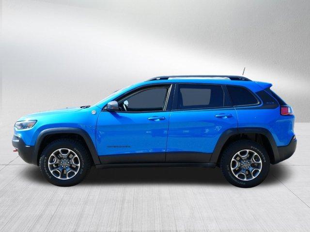 used 2021 Jeep Cherokee car, priced at $27,489