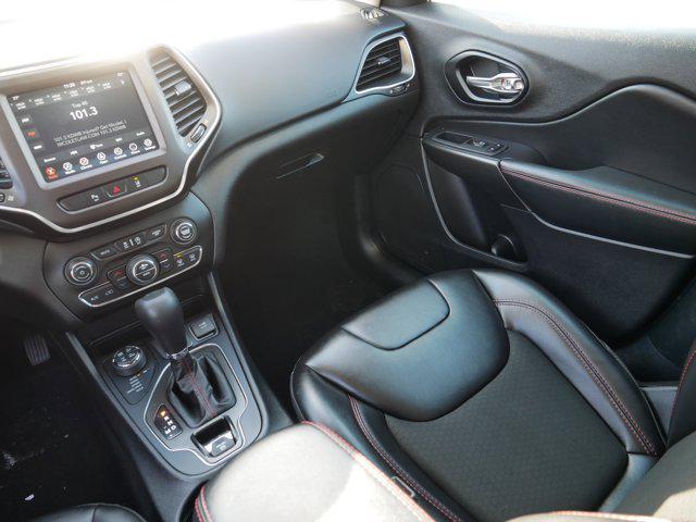 used 2021 Jeep Cherokee car, priced at $20,588