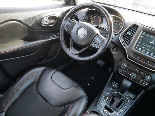 used 2021 Jeep Cherokee car, priced at $20,588