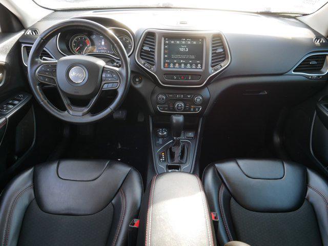 used 2021 Jeep Cherokee car, priced at $20,588