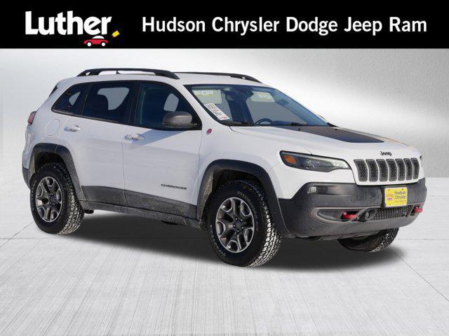 used 2021 Jeep Cherokee car, priced at $20,588