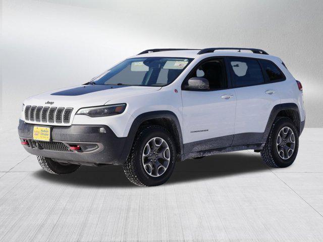 used 2021 Jeep Cherokee car, priced at $20,588