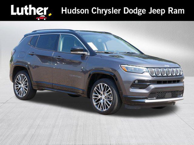 used 2022 Jeep Compass car, priced at $23,995