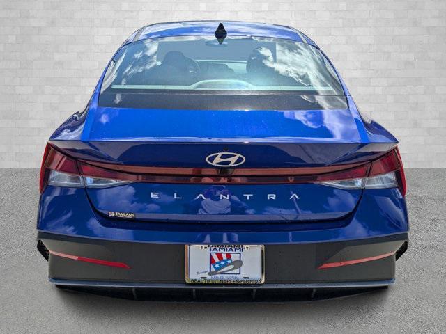 new 2024 Hyundai Elantra car, priced at $26,530