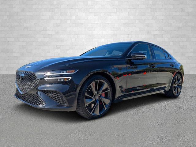 used 2023 Genesis G70 car, priced at $42,561