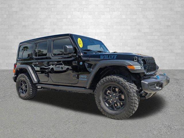 used 2024 Jeep Wrangler 4xe car, priced at $38,470