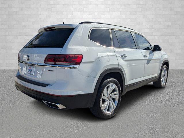 used 2021 Volkswagen Atlas car, priced at $19,933