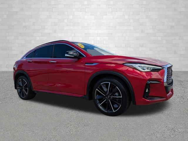 used 2022 INFINITI QX55 car, priced at $25,452