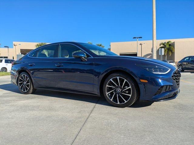 used 2021 Hyundai Sonata car, priced at $21,932