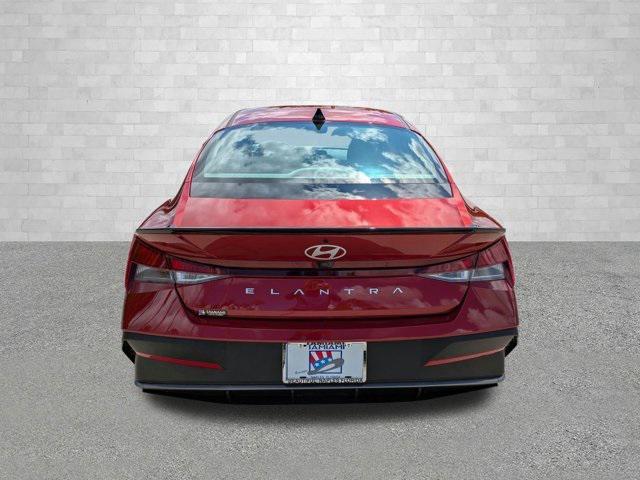 new 2025 Hyundai Elantra car, priced at $24,183