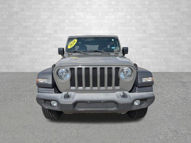 used 2020 Jeep Wrangler Unlimited car, priced at $26,118