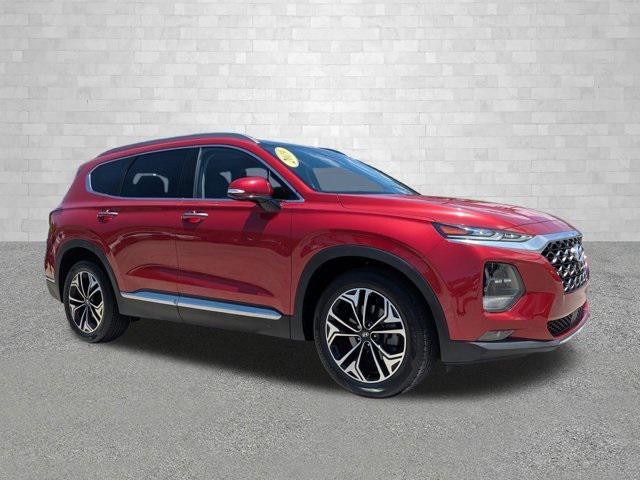 used 2019 Hyundai Santa Fe car, priced at $23,182
