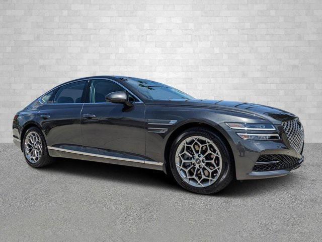 used 2024 Genesis G80 car, priced at $46,965