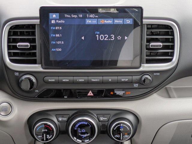 new 2025 Hyundai Venue car, priced at $25,535