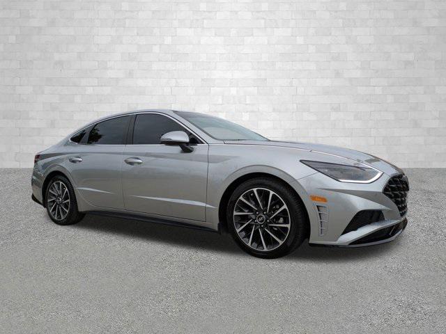 used 2021 Hyundai Sonata car, priced at $22,957