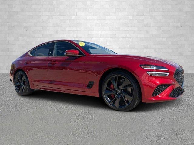 used 2023 Genesis G70 car, priced at $44,695