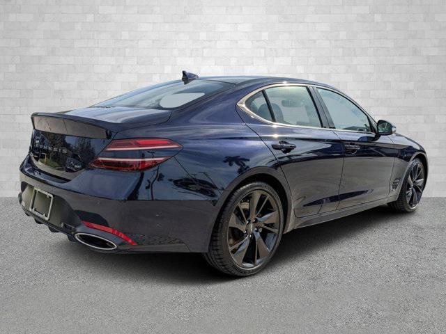 used 2023 Genesis G70 car, priced at $39,030