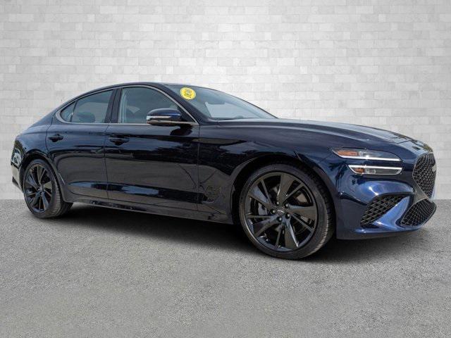 used 2023 Genesis G70 car, priced at $39,030