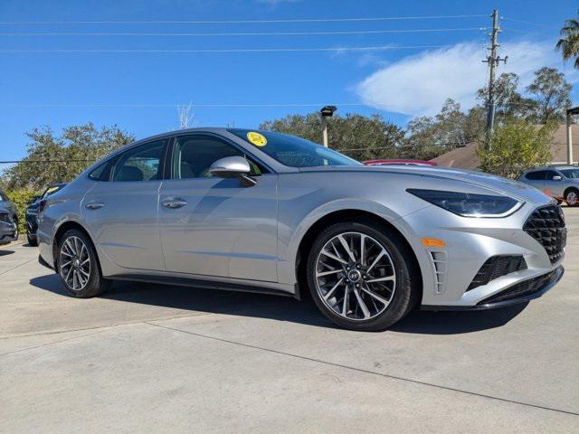 used 2021 Hyundai Sonata car, priced at $24,221