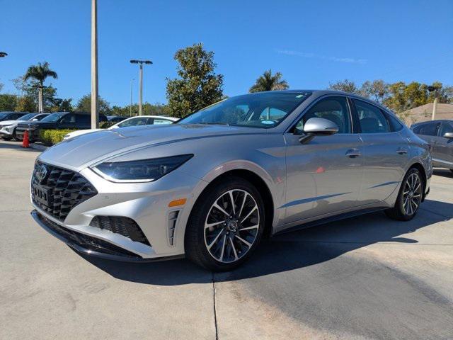 used 2021 Hyundai Sonata car, priced at $24,221