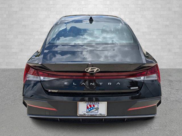 new 2024 Hyundai Elantra HEV car, priced at $28,676