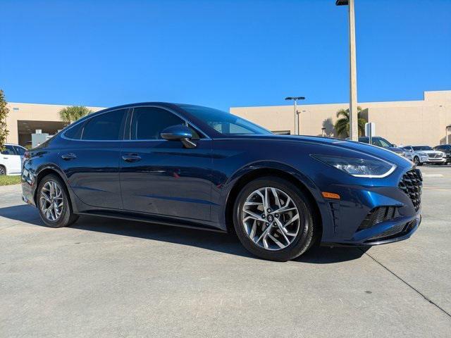 used 2020 Hyundai Sonata car, priced at $14,103
