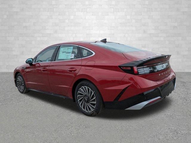 new 2025 Hyundai Sonata Hybrid car, priced at $32,180