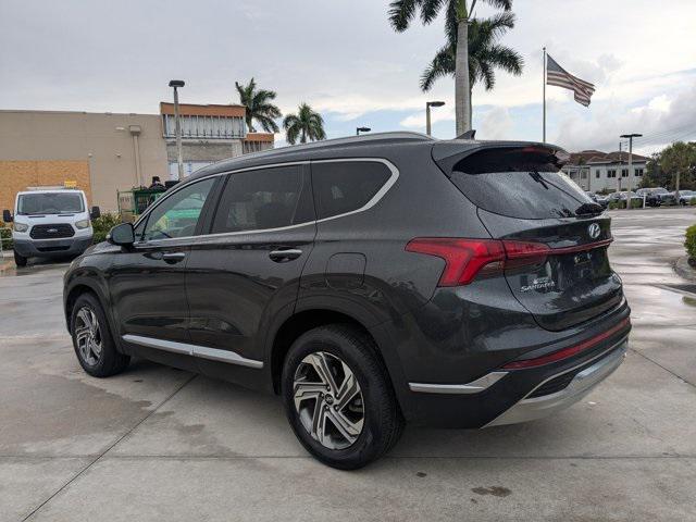 used 2021 Hyundai Santa Fe car, priced at $21,470