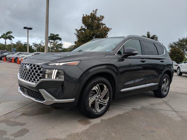used 2021 Hyundai Santa Fe car, priced at $21,470