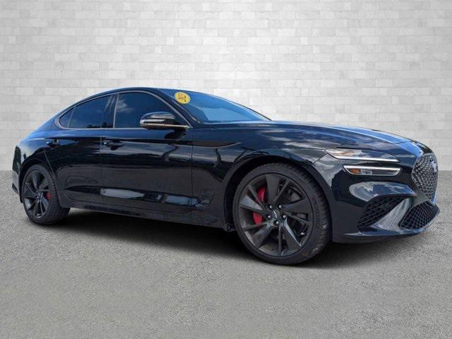 used 2023 Genesis G70 car, priced at $44,485