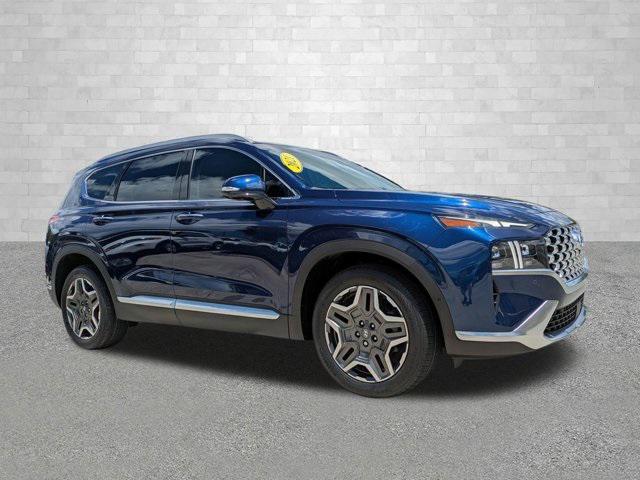 used 2021 Hyundai Santa Fe car, priced at $23,181
