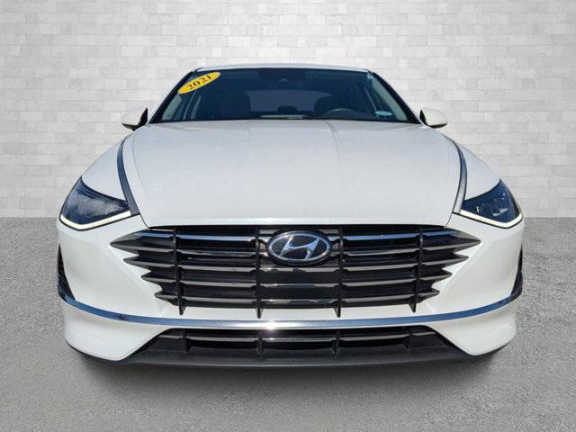 used 2021 Hyundai Sonata car, priced at $16,321