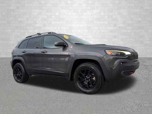 used 2021 Jeep Cherokee car, priced at $22,520