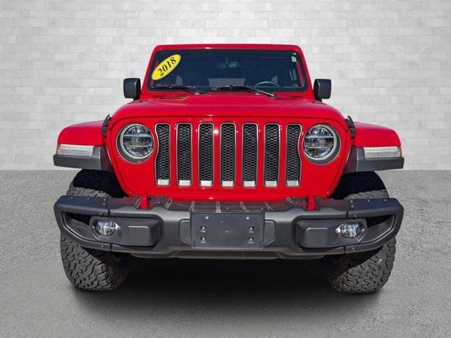 used 2018 Jeep Wrangler Unlimited car, priced at $36,374