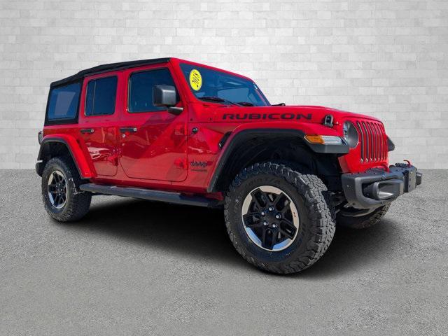 used 2018 Jeep Wrangler Unlimited car, priced at $36,374