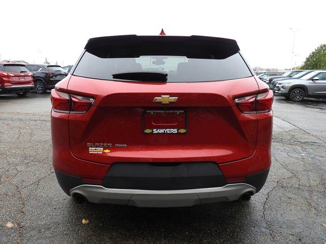 used 2021 Chevrolet Blazer car, priced at $24,539