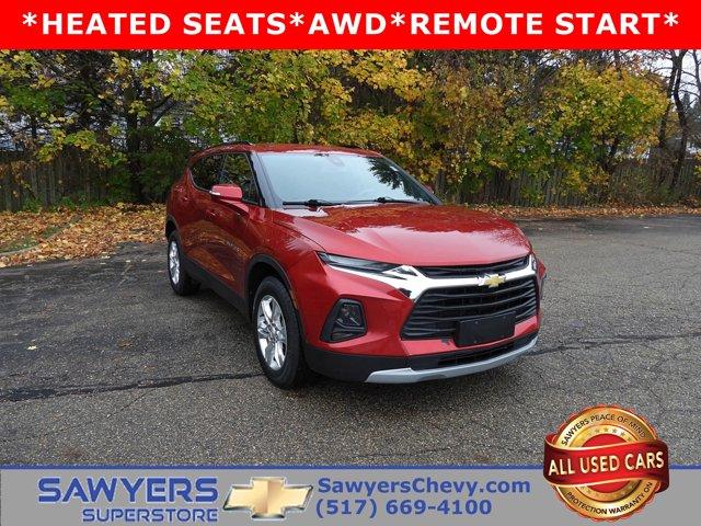 used 2021 Chevrolet Blazer car, priced at $24,539