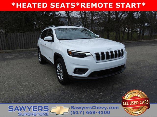 used 2021 Jeep Cherokee car, priced at $25,952
