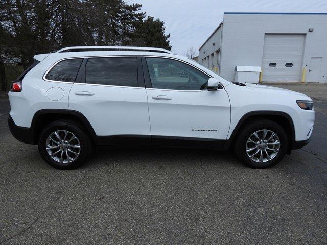 used 2021 Jeep Cherokee car, priced at $25,952