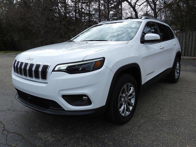 used 2021 Jeep Cherokee car, priced at $25,952