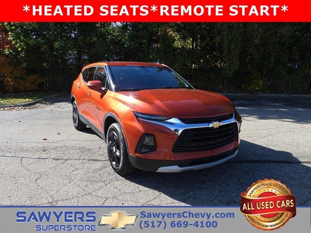 used 2022 Chevrolet Blazer car, priced at $23,996