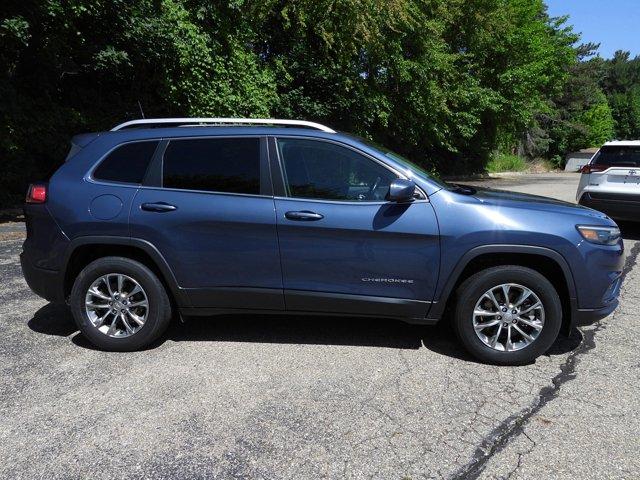 used 2021 Jeep Cherokee car, priced at $23,897