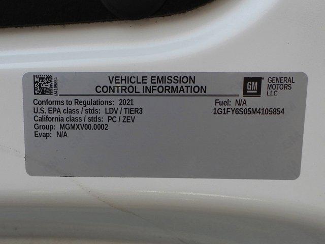 used 2021 Chevrolet Bolt EV car, priced at $15,589