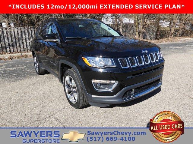 used 2021 Jeep Compass car, priced at $21,958